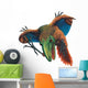 Attacking Archaeopteryx Feathered Dinosaur Wall Decal