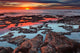 Tidal Pools Reflect Sunrise Wall Decal