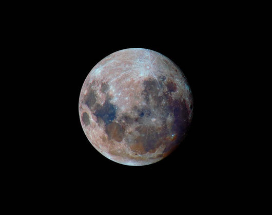True Colors Moon during Wall Decal