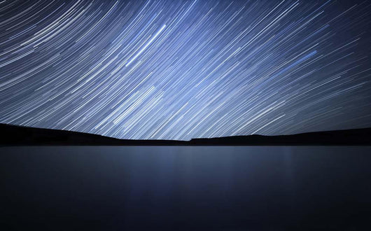 Star Trails Celestial Equator Wall Decal