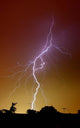 Bright Bolt Lightning Suburbs Wall Decal