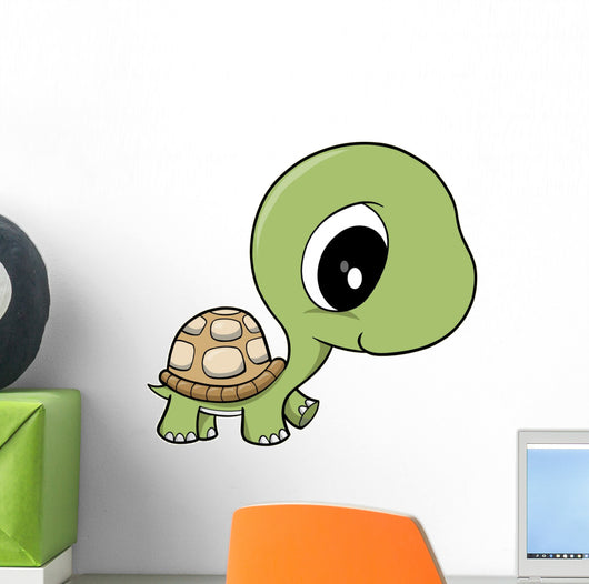 Cute Baby Turtle Wall Decal