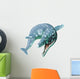 Swimming Basilosaurus Dinosaur Wall Decal