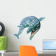 Swimming Basilosaurus Dinosaur Wall Decal