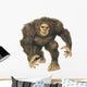 Sasquatch Big Foot Monster Wall Decal