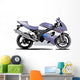 Purple Suzuki Motorcycle Wall Decal