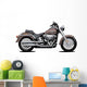 Brown Harley Motorcycle Wall Decal