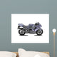 Purple Kawasaki Motorcycle Wall Decal
