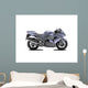 Purple Kawasaki Motorcycle Wall Decal