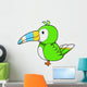 Cute Little Baby Toucan Wall Decal