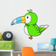 Cute Little Baby Toucan Wall Decal