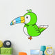 Cute Little Baby Toucan Wall Decal