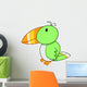 Perched Cute Little Toucan Wall Decal