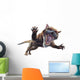 Leaping Borhyaena Dinosaur Wall Decal