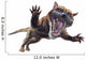 Leaping Borhyaena Dinosaur Wall Decal
