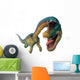 Attacking Brachiosaurus Dinosaur Wall Decal