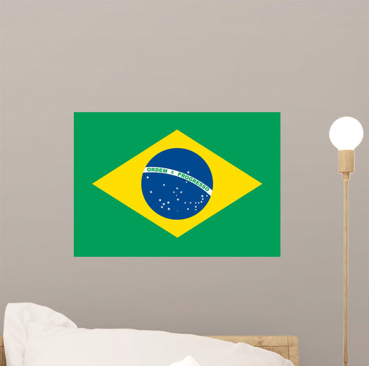 Flag Brazil Wall Decal