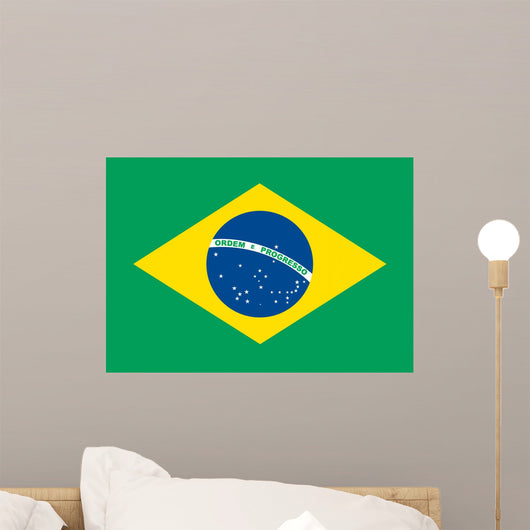 Flag Brazil Wall Decal