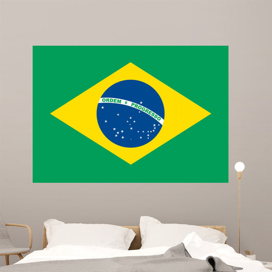Flag Brazil Wall Decal
