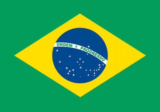 Flag Brazil Wall Decal