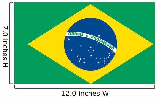 Flag Brazil Wall Decal