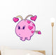 Weird Little Love Bug Wall Decal