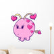 Weird Little Love Bug Wall Decal
