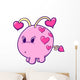 Weird Little Love Bug Wall Decal