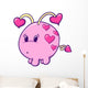 Weird Little Love Bug Wall Decal