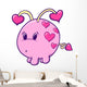 Weird Little Love Bug Wall Decal