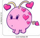Weird Little Love Bug Wall Decal