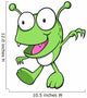 Green Little Monster Bug Wall Decal