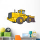 Rear Shovel Bulldozer Wall Decal