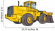 Rear Shovel Bulldozer Wall Decal