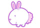 Cute Little Bunny Wall Decal