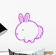 Cute Little Bunny Wall Decal