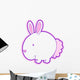 Cute Little Bunny Wall Decal