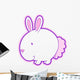 Cute Little Bunny Wall Decal