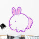 Cute Little Bunny Wall Decal
