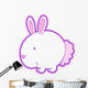 Cute Little Bunny Wall Decal