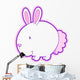Cute Little Bunny Wall Decal