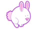Cute Little Bunny Wall Decal
