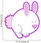 Cute Little Bunny Wall Decal