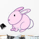 Pink Bunny 0013 Wall Decal