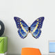 Blue Butterfly Wall Decal