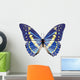 Blue Butterfly Wall Decal