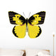 Yellow Butterfly Wall Decal