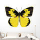 Yellow Butterfly Wall Decal