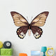 Tan and Brown Butterfly Wall Decal