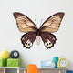 Tan and Brown Butterfly Wall Decal